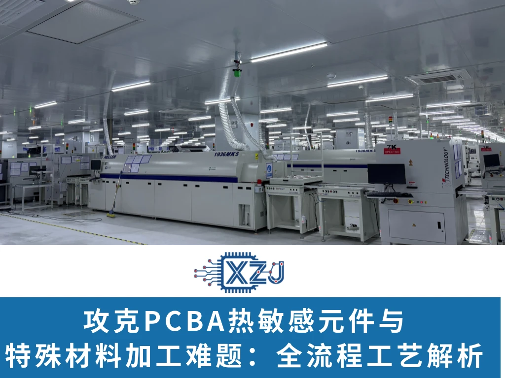 攻克PCBA热敏感元件与特殊材料加工难题：全流程工艺解析